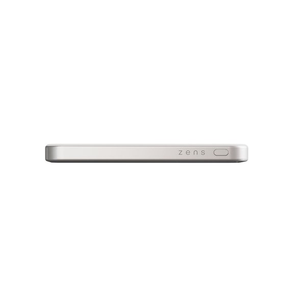 Zens Powerbank Pro 1 Slim 5000 mAh Qi2 MagSafe Valkoinen