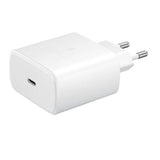 Samsung Alkuperäinen Seinälaturi 45W USB-C–USB-C-kaapelilla Valkoinen