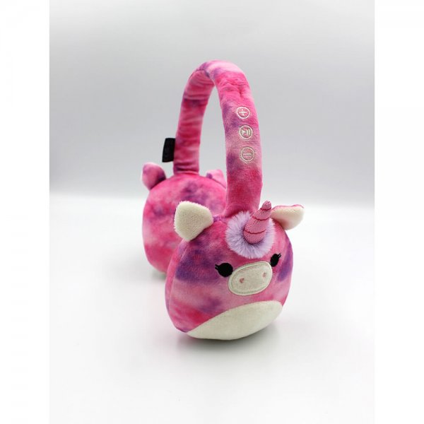 Squishmallows kuulokkeet pehmoiset Bluetooth-kuulokkeet Lola the Unicorn
