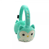 Squishmallows kuulokkeet Plush Bluetooth Headphones Winston the Owl