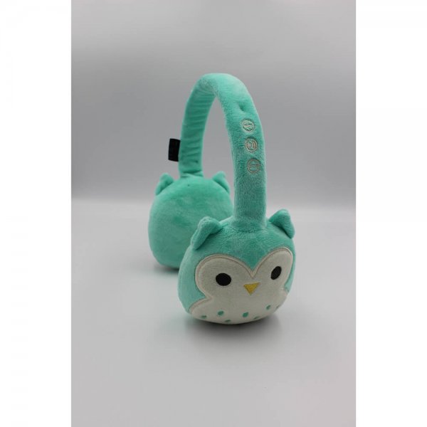 Squishmallows kuulokkeet Plush Bluetooth Headphones Winston the Owl