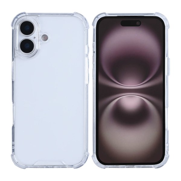 iPhone 17 Kuoret Vahvistetut Kulmat Läpinäkyvä
