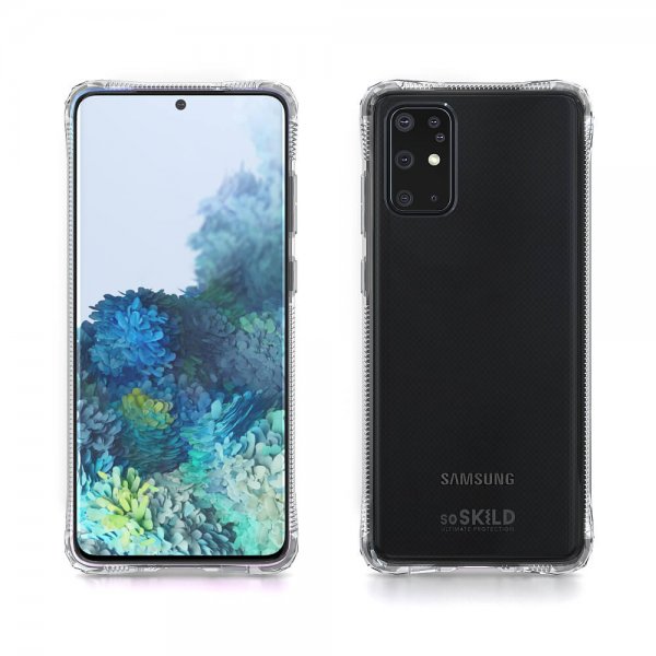 SoSkild Samsung Galaxy S20 Plus Suojakuori Absorb 2.0 Läpinäkyvä