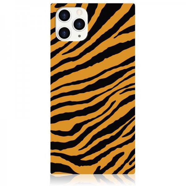 iDecoz iPhone 11 Pro Max -kuoret Square Case Tiger