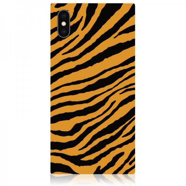 iDecoz iPhone Xs Max Suojakuori Square Case Tiger
