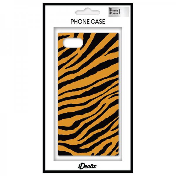 iDecoz iPhone 7/8/SE kuori Square Case Tiger