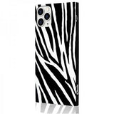iDecoz iPhone 11 Pro Max -suojakuori Square Case Zebra
