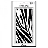 iDecoz iPhone X/Xs -kuori Square Case Zebra