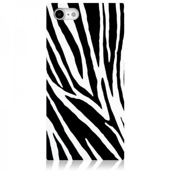 iDecoz iPhone 7/8/SE kuori Square Case Zebra