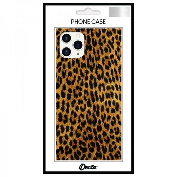 iDecoz iPhone 11 Pro Kuori Square Case Leopard