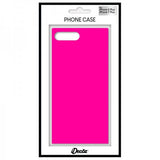 iDecoz iPhone 7 Plus/iPhone 8 Plus -suojakuori Square Case Neonpinkki