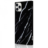 iDecoz iPhone 11 Pro Kuori Square Case Marble Svart