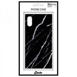 iDecoz iPhone Xs Max Suojakuori Square Case Marble, musta