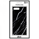iDecoz iPhone 7 Plus/iPhone 8 Plus kuori Square Case Marble Black