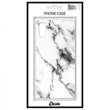 iDecoz iPhone X/Xs Square Case Marble White -suojakuori