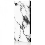 iDecoz iPhone 7/8/SE Suojakuori Square Case Marble White