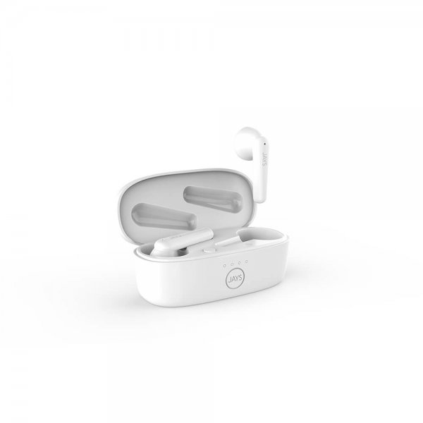 Jays True Wireless -kuulokkeet t-Six, valkoiset