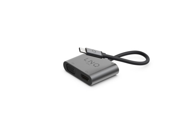 LINQ by Elements 4-in-1 USB-C-moniporttikeskitin