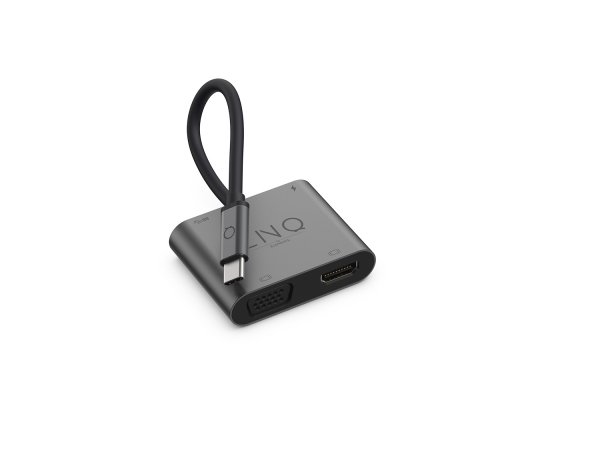 LINQ by Elements 4-in-1 USB-C-moniporttikeskitin