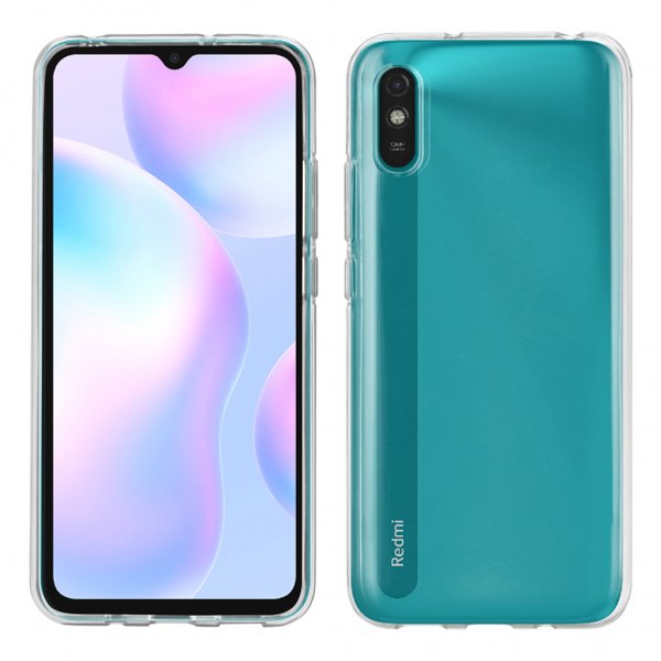 Krusell Xiaomi Redmi 9A -kuori, SoftCover, läpinäkyvä