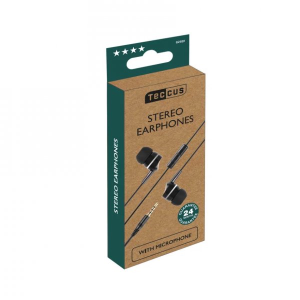 Vivanco Langalliset Stereokuulokkeet Korvakuulokkeet 3.5mm Musta