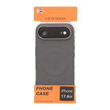 iPhone Air kuori silikoni MagSafe harmaa