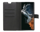 Vivanco Samsung Galaxy S23 Ultra Kotelo Classic Wallet Musta