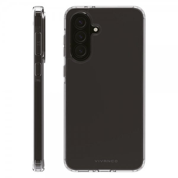 Vivanco Samsung Galaxy A36/Galaxy A56 Skal Crystal Clear läpinäkyvä