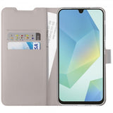 Vivanco Samsung Galaxy A16 Classic Wallet -suojakotelo, Greige