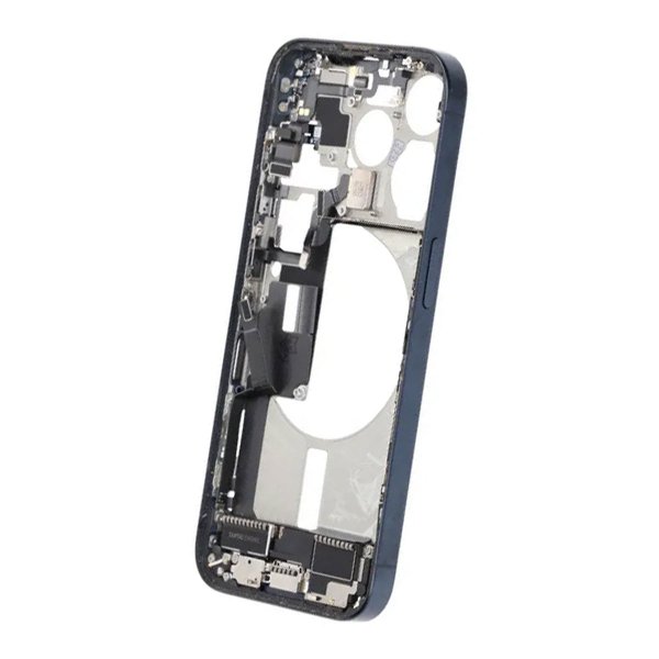 Keskirunko pienosilla iPhone 15 Prolle - Sininen Titaani OEM