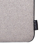 Onsala Sleeve Kannettavan tietokoneen suojakotelo Glitter 14" Hopea
