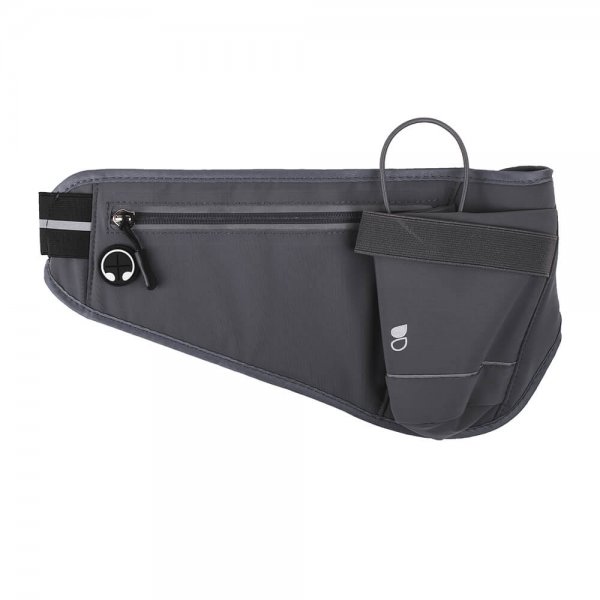 Gear Sport Midjevyö Premium 6" Harmaa Tasku Puhelimelle ja Vesipullolle