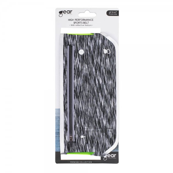 Gear Sport Vyölaukku Premium 6" Harmaameleerattu
