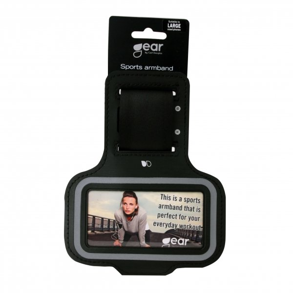 Gear Sportranneke Universal 4" Musta