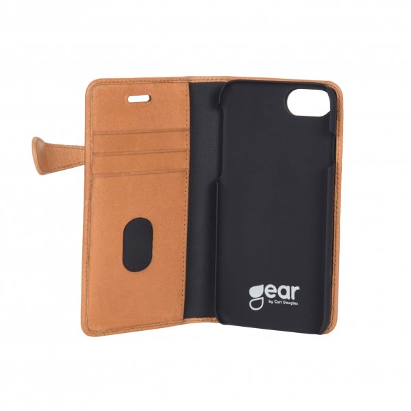 Buffalo iPhone 6/6S -kotelo 2in1 magneettinen kotelo konjakki