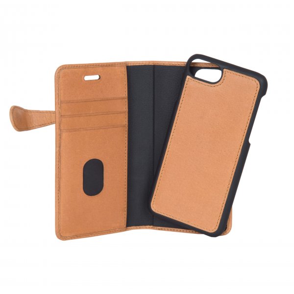 Buffalo iPhone 6/6S -kotelo 2in1 magneettinen kotelo konjakki