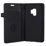 Buffalo Samsung Galaxy S9 2-in-1 magneettikotelo, musta