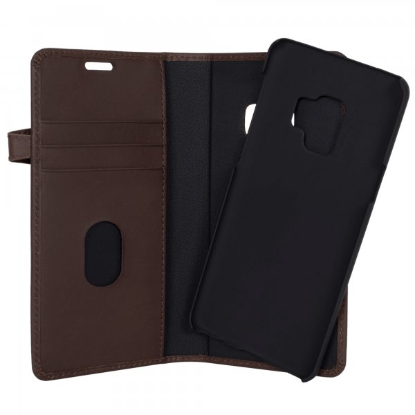 Buffalo Samsung Galaxy S9 2-in-1 magneettikotelo, ruskea