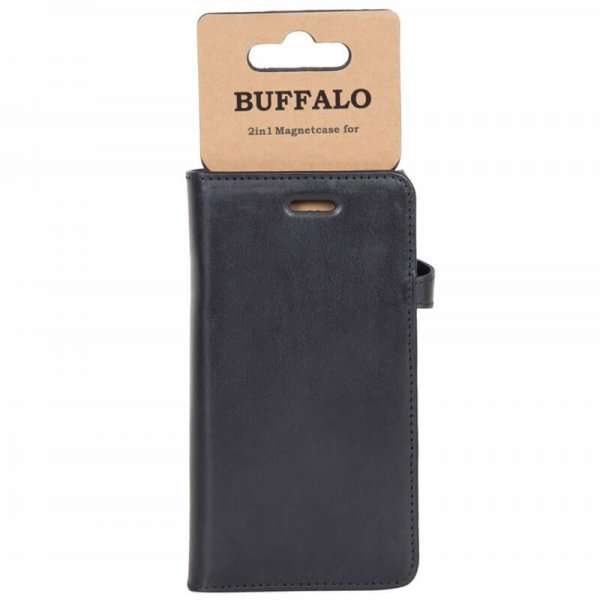 Buffalo Samsung Galaxy S9 Plus suojakuori 2in1 magneettikotelo musta