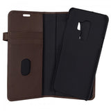 Buffalo Samsung Galaxy S9 Plus -suojakotelo 2-in-1 magneettikotelo, ruskea