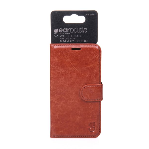 Gear Samsung Galaxy S6 Edge Kuori Exclusive Ruskea