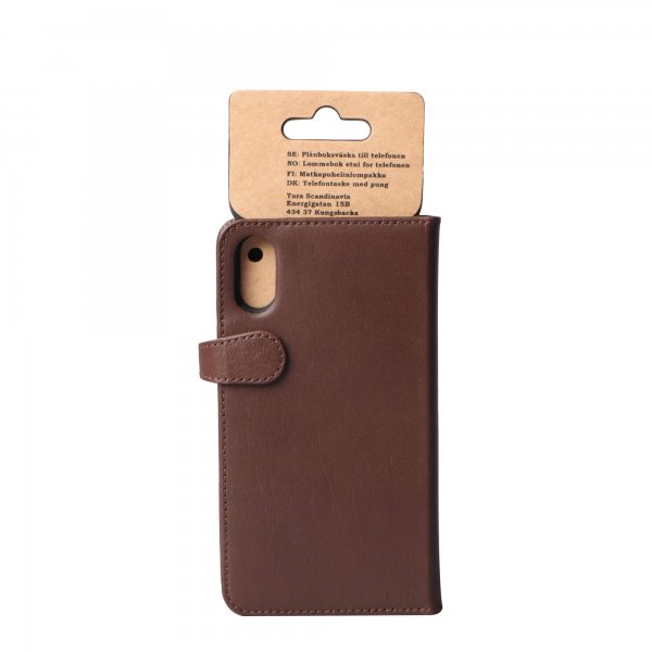 Buffalo iPhone Xr 2in1 Magneettikotelo, ruskea