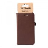 Buffalo iPhone Xr 2in1 Magneettikotelo, ruskea