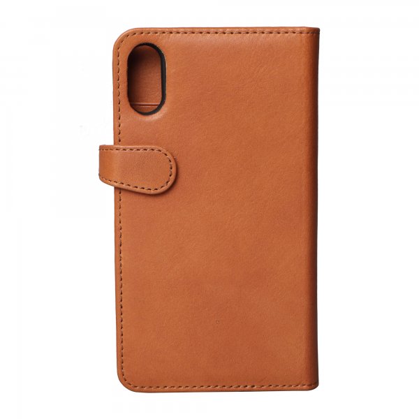 Buffalo iPhone Xs Max Kotelo 2in1 Magneettikotelo Konjakki
