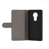 Motorola Moto G7 Play -suojakotelo, 3 korttipaikkaa, musta