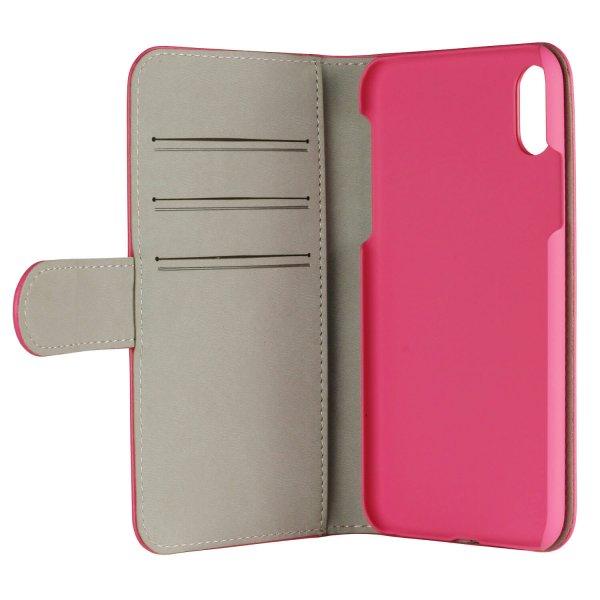 Gear iPhone X/Xs Kotelo, 3 korttipaikkaa, pinkki