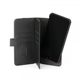 Gear iPhone 6/6S Plus/iPhone 7 Plus/iPhone 8 Plus -suojakotelo 7 korttipaikalla, irrotettava kuori, musta