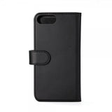 Gear iPhone 6/6S Plus/iPhone 7 Plus/iPhone 8 Plus -suojakotelo 7 korttipaikalla, irrotettava kuori, musta