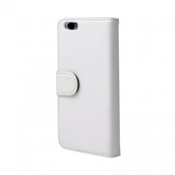 Gear iPhone 6/6S-kotelo, 2 korttipaikkaa, irrotettava kuori, valkoinen