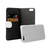 Gear iPhone 6/6S-kotelo, 2 korttipaikkaa, irrotettava kuori, valkoinen